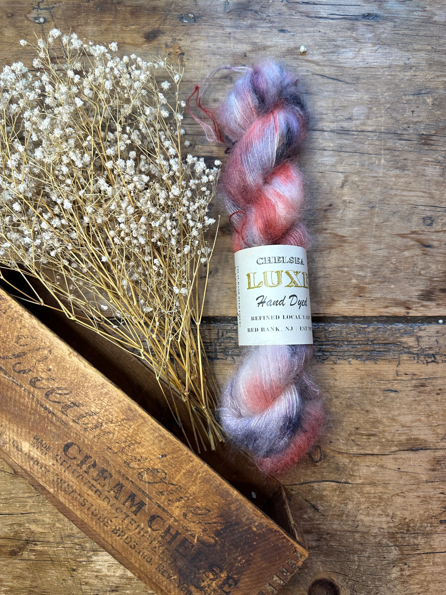 Chelsea Luxe Mohair Grape Kiss